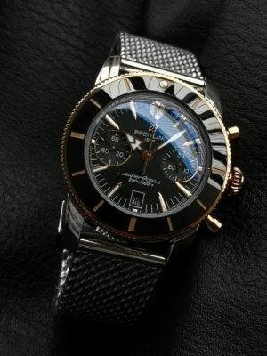 1 Breitling Superocean Heritage B01 Chronograph 42 Black Dial
