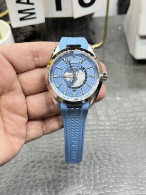 Omega Seamaster Aqua Terra 150M Worldtimer VSF Summer Blue