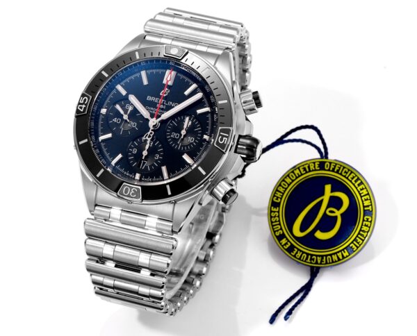 1(1) Breitling Super Chronomat B01 44 AB0136251B2A1 BLS