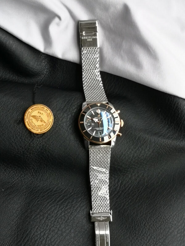 Breitling Superocean Heritage B01 Chronograph 42 Black Dial