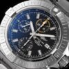 1(2) Breitling Avenger B01 Chronograph 45 AB01821A1B1A1 Black Dial
