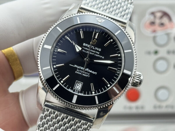 1(2) Breitling Superocean Heritage B20 Automatic 42 Black Dial GF