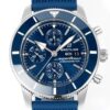 1(2) Breitling Superocean Heritage Chronograph 44 Blue Dial