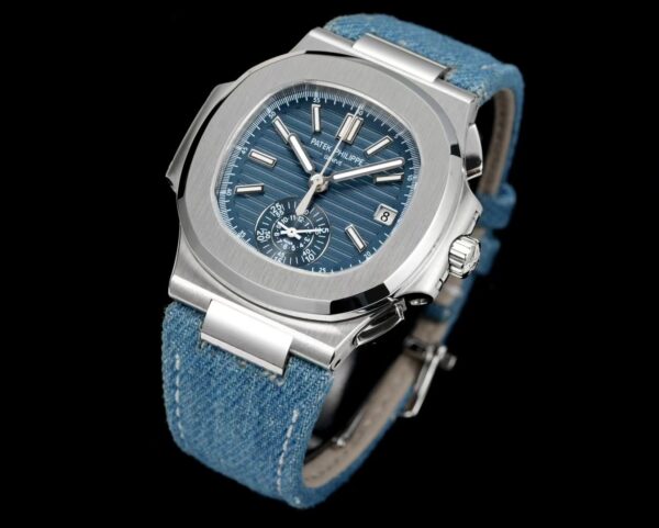 12(2) Patek Philippe Nautilus Chronograph 5980/1R-001 3KF