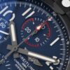 1(3) Breitling Avenger B01 Chronograph 45 Titanium Blue Dial