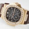1(4) Patek Philippe Nautilus 5712 Black Brown Dial PPF