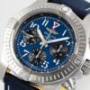 1(4) Breitling Avenger B01 Chronograph 45 Blue Dial Leather Strap
