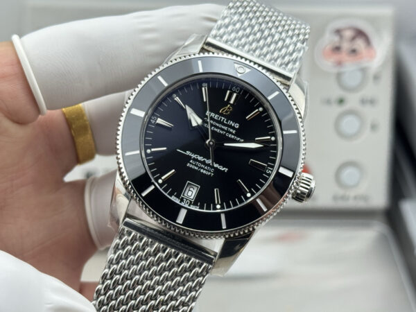 1(4) Breitling Superocean Heritage B20 Automatic 42 Black Dial GF