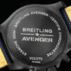 1(7) Breitling Avenger B01 Chronograph 45 Titanium Blue Dial