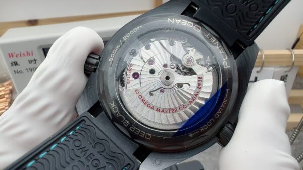 Omega Seamaster Planet Ocean Deep Black Worldtimer VSF
