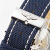 1(8) Breitling Avenger B01 Chronograph 45 Blue Dial Leather Strap