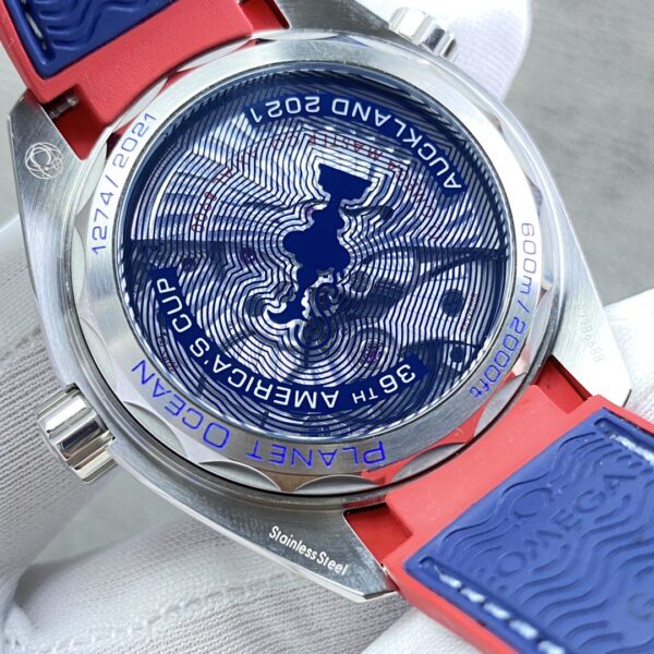 1(8) Omega Seamaster Planet Ocean 600M 43.5mm America's Cup VSF