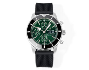 2 Breitling Superocean Heritage Chronograph 44 Green Dial