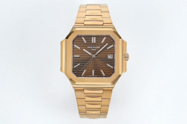 2 Patek Philippe Cubitus 5821 Brown Dial PPF