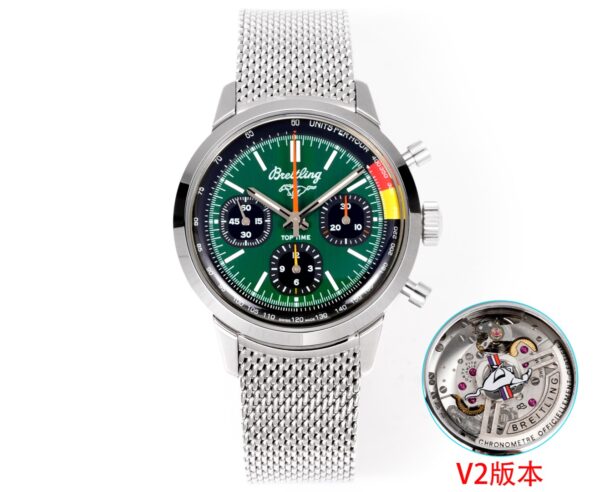 2 Breitling Top Time AB01761A1K1A1 Chevrolet Corvette BLS