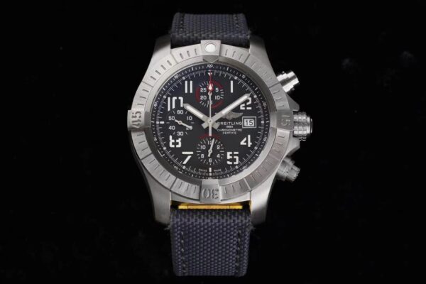 2 Breitling Avenger B01 Chronograph 45 AB01821A1B1X1 Black Dial