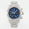2 Breitling Avenger B01 Chronograph 45 Blue Dial steel bracelet