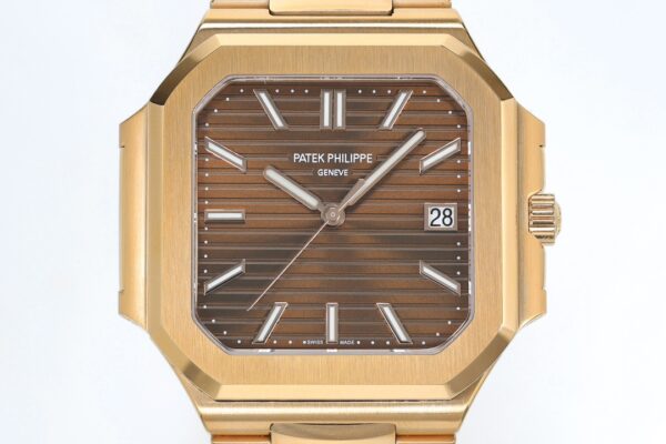 2(1) Patek Philippe Cubitus 5821 Brown Dial PPF