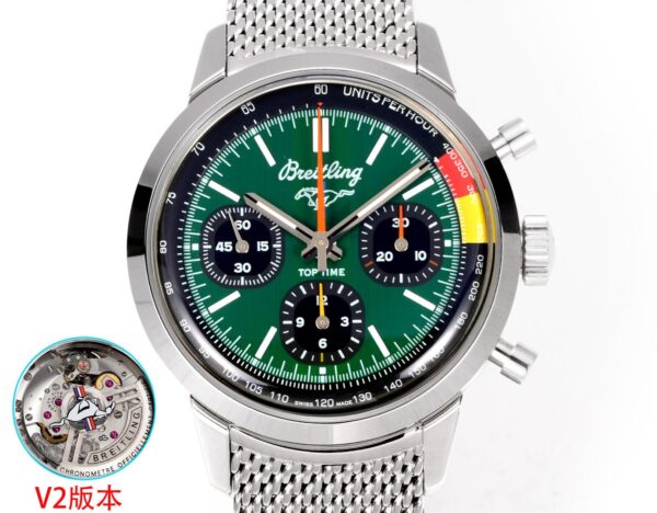2(1) Breitling Top Time AB01761A1K1A1 Chevrolet Corvette BLS