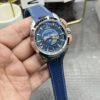 2(2) Omega Seamaster Aqua Terra 150M GMT Worldtimer Blue VSF