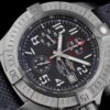 2(2) Breitling Avenger B01 Chronograph 45 AB01821A1B1X1 Black Dial