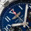 2(2) Breitling Avenger B01 Chronograph 45 Blue Dial steel bracelet