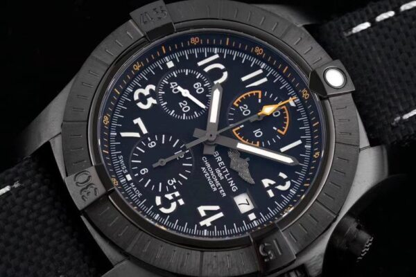 2(2) Breitling Avengers Chronograph 45 Night Mission A13317101B1X1