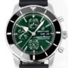 2(2) Breitling Superocean Heritage Chronograph 44 Green Dial