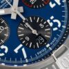 2(3) Breitling Avenger B01 Chronograph 45 Blue Dial steel bracelet