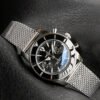 2(3) Breitling Superocean Heritage B01 Chronograph 42 Black Dial