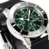 2(3) Breitling Superocean Heritage Chronograph 44 Green Dial