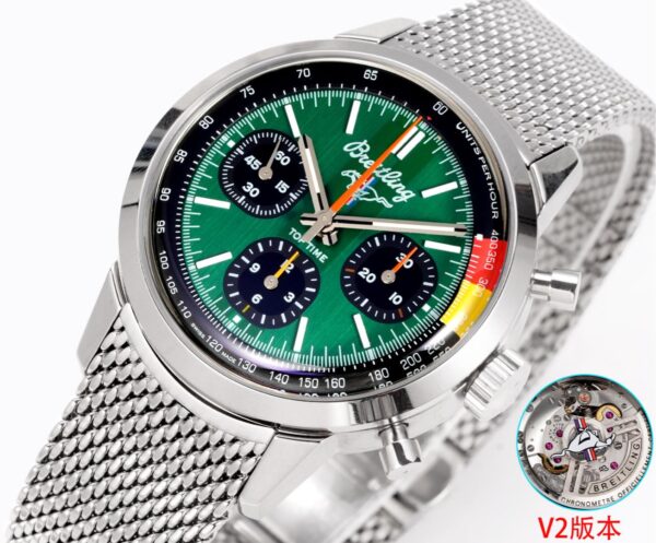 2(4) Breitling Top Time AB01761A1K1A1 Chevrolet Corvette BLS