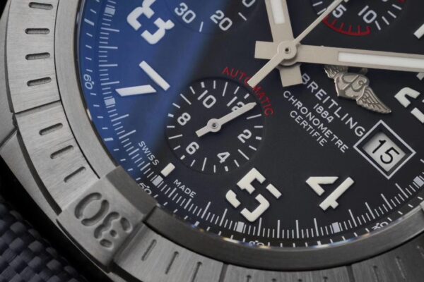 2(4) Breitling Avenger B01 Chronograph 45 AB01821A1B1X1 Black Dial