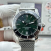 3 GF Breitling Superocean Heritage B20 Automatic 42 Green Dial