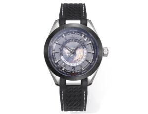Omega Seamaster Aqua Terra 150M GMT Worldtimer Gray Dial