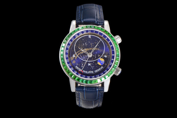 Patek Philippe 6104/13P-010 CELESTIAL Emerald Gemstone