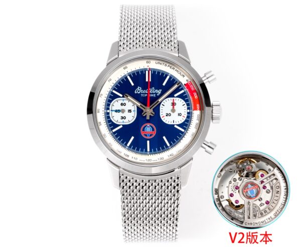 3 Breitling Top Time AB01763A1C1A1 Shelby Cobra BLS