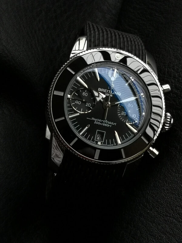 3 Breitling Superocean Heritage B01 Chronograph 42 Black Dial