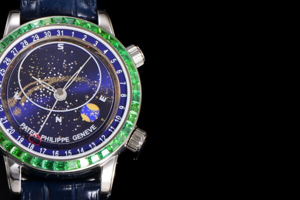 Patek Philippe 6104/13P-010 CELESTIAL Emerald Gemstone
