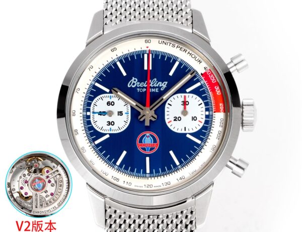 3(1) Breitling Top Time AB01763A1C1A1 Shelby Cobra BLS
