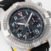 Breitling Avenger B01 Chronograph 45 Gray Dial Leather Strap