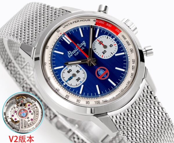 3(2) Breitling Top Time AB01763A1C1A1 Shelby Cobra BLS