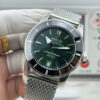 3(2) GF Breitling Superocean Heritage B20 Automatic 42 Green Dial
