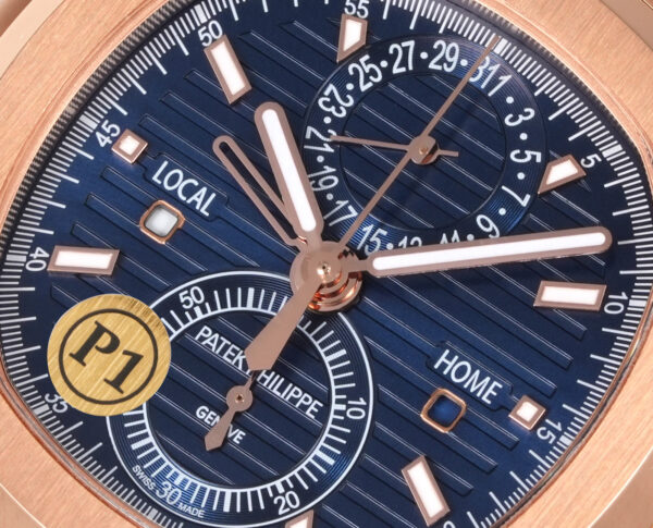 3(3) Patek Philippe Nautilus 5990/1R-001 Dark Gray Dial P1F