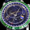 Patek Philippe 6104/13P-010 CELESTIAL Emerald Gemstone
