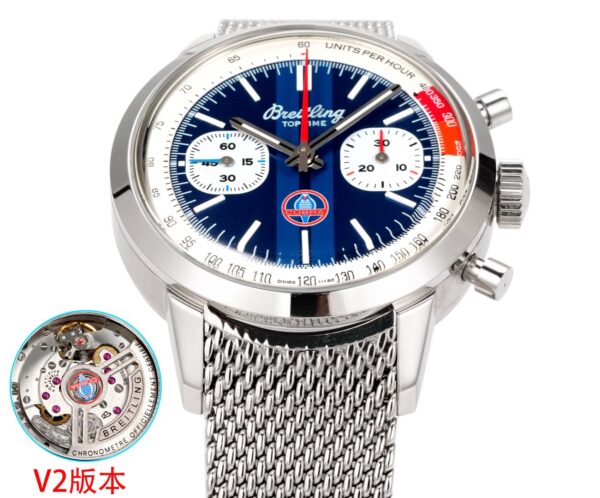 3(3) Breitling Top Time AB01763A1C1A1 Shelby Cobra BLS