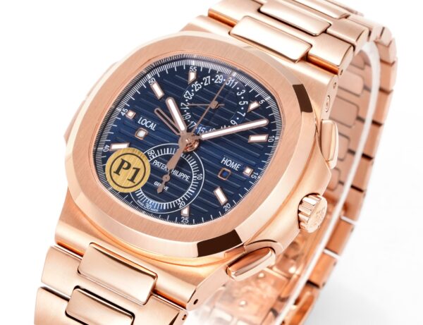 3(4) Patek Philippe Nautilus 5990/1R-001 Dark Gray Dial P1F