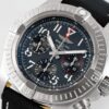 Breitling Avenger B01 Chronograph 45 Gray Dial Leather Strap