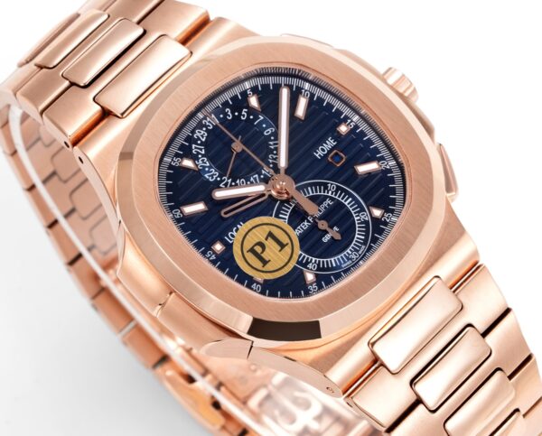 3(5) Patek Philippe Nautilus 5990/1R-001 Dark Gray Dial P1F