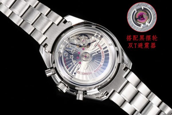 3(7) Omega Speedmaster Racing329.30.44.51.04.001 White Dial
